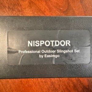 Slingshot Nispotdor by Easimgo, Professional Outdoor Slingshot Set